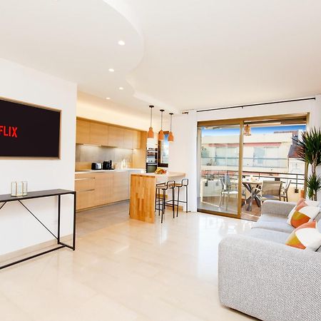 Citybeach Soha- Rue D'Antibes - 2 Bdr 2 Bthr 1 Toil - Clim Terrace Parking Elevator كان المظهر الخارجي الصورة