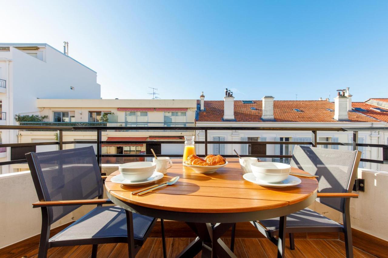 Citybeach Soha- Rue D'Antibes - 2 Bdr 2 Bthr 1 Toil - Clim Terrace Parking Elevator كان المظهر الخارجي الصورة