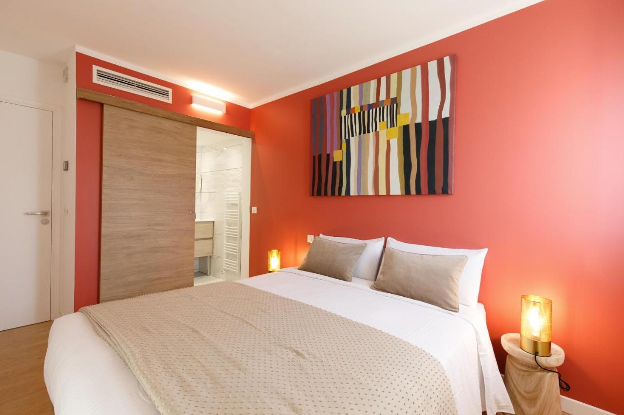 Citybeach Soha- Rue D'Antibes - 2 Bdr 2 Bthr 1 Toil - Clim Terrace Parking Elevator كان المظهر الخارجي الصورة