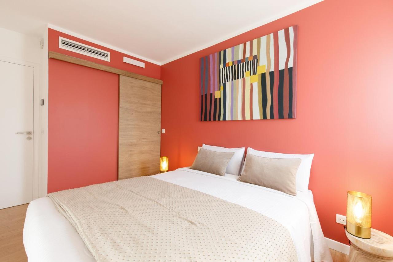 Citybeach Soha- Rue D'Antibes - 2 Bdr 2 Bthr 1 Toil - Clim Terrace Parking Elevator كان المظهر الخارجي الصورة